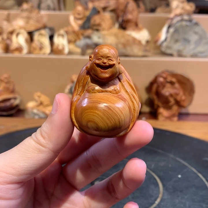 柏木（崖柏）根雕摆件