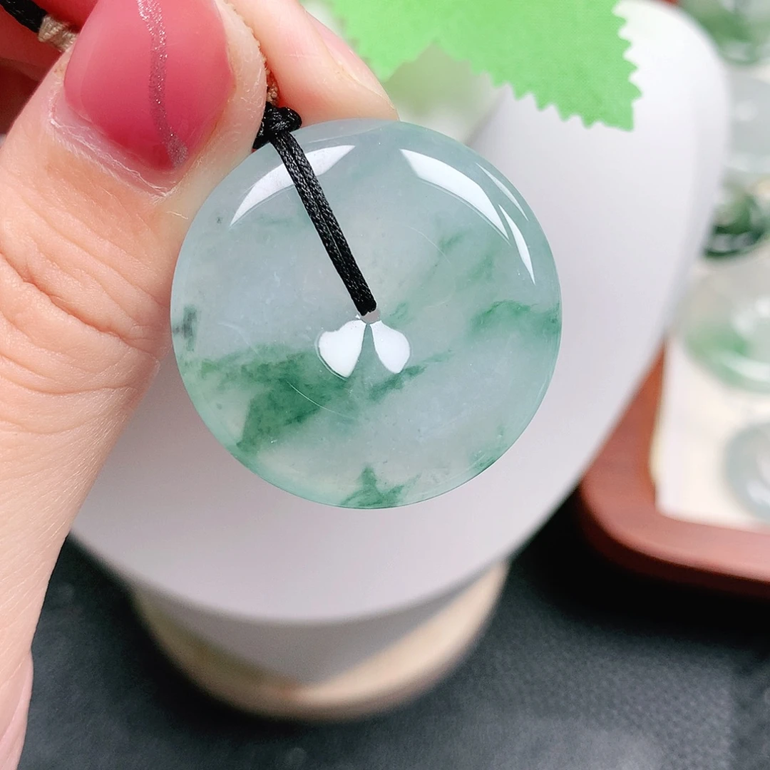 颈饰未镶嵌翡翠平安31.6-6.2