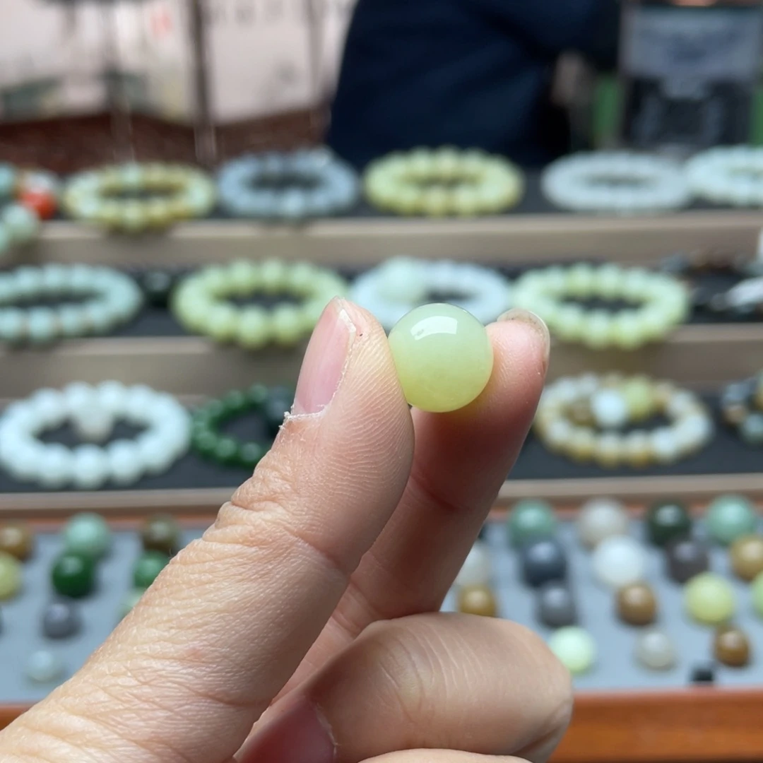 和田玉单珠12未镶嵌我****?