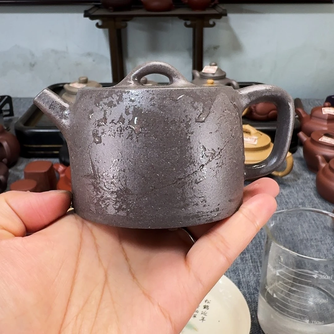 茶壶紫砂全手工紫砂壶井栏