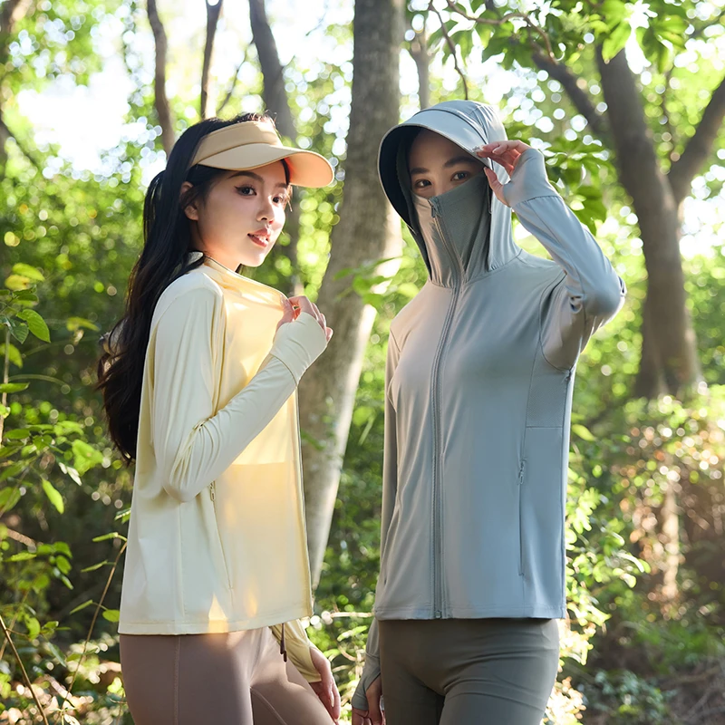 冰丝防晒衣男女款夏季防紫外线防晒服女户外皮肤衣外套长袖