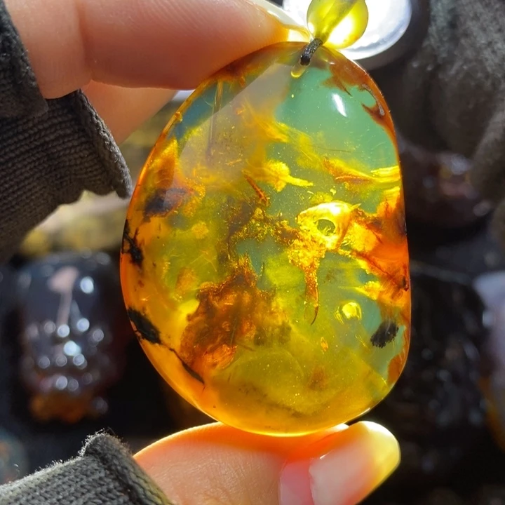 琥珀未镶嵌裸石珀