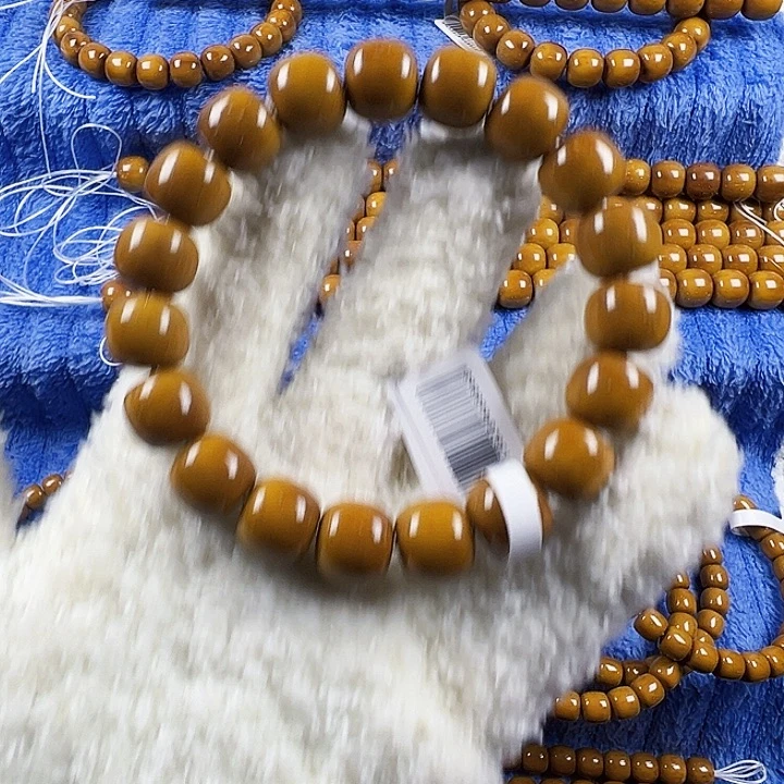 大***9紫金鼠手串实心紫金鼠