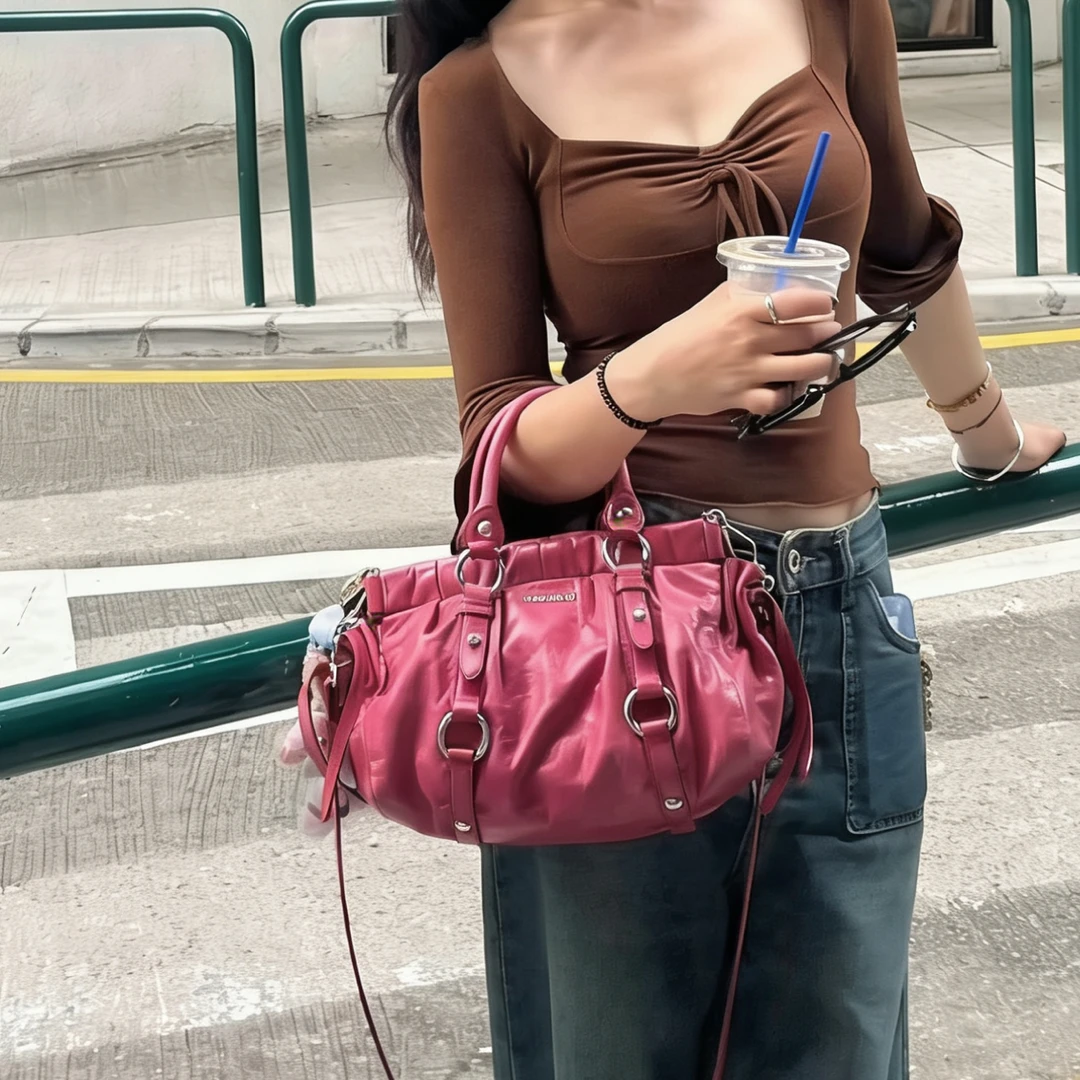 95新 MIU MIU/缪缪 miumiu斜挎包单肩包中古包