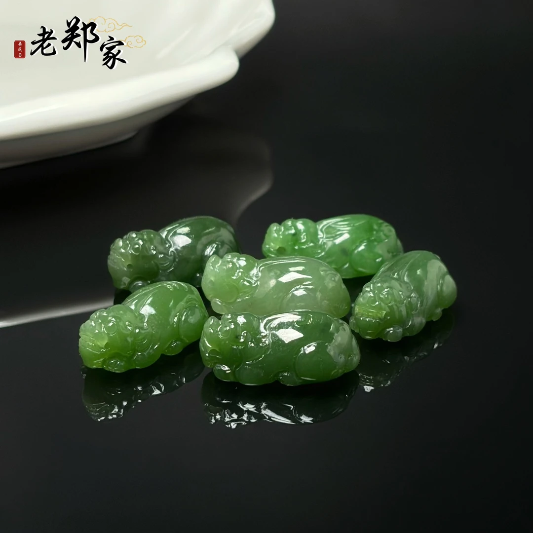 【老郑家】和田玉貔貅挂件  1688 多样性发一件约27*15*10mm