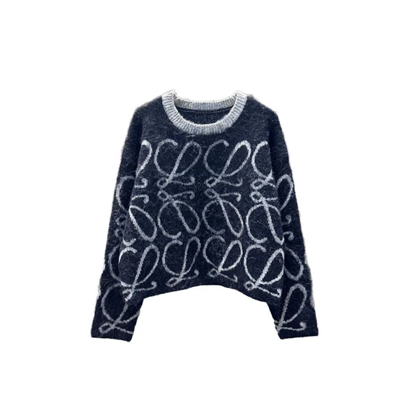 秋冬长袖保暖厚款冬季短款新款女装高端针织毛衣 81480