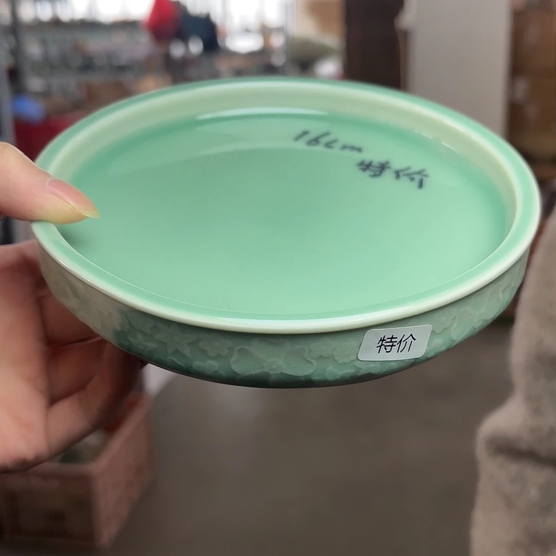 龙泉云间青瓷小米茶器