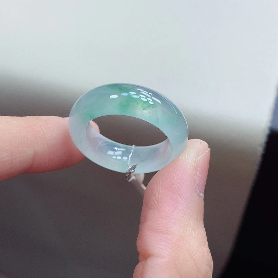 翡翠未镶嵌戒圈16-17号