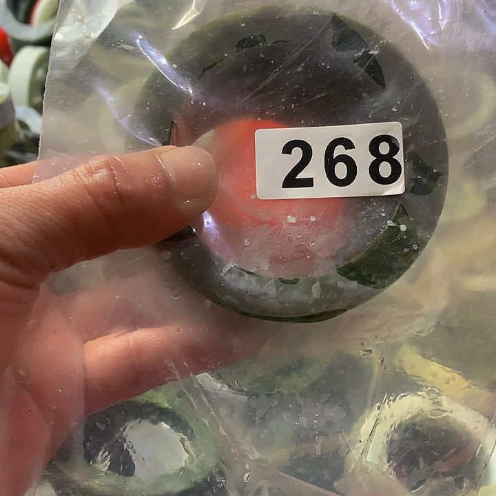 蛇纹石玉原未镶嵌