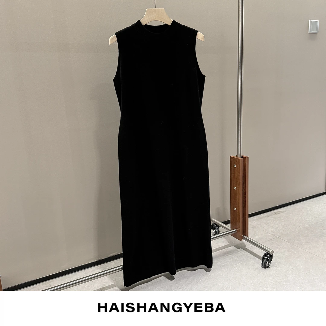 【海上叶爸】623C0037羊毛连衣裙