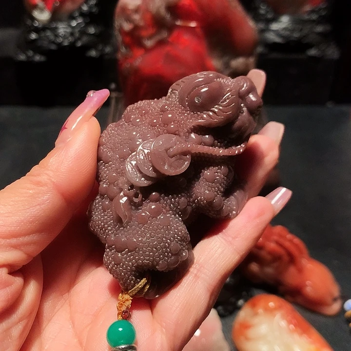 昌化石大师作品漂亮的