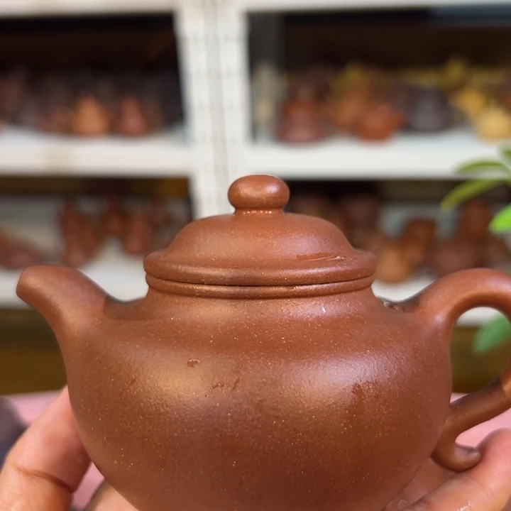 茶壶紫砂底槽清莲子200cc