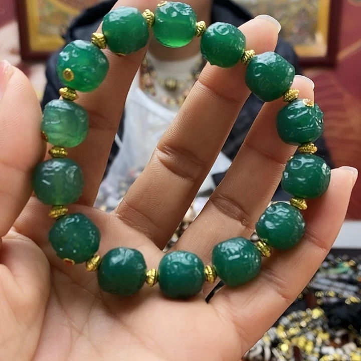 玛瑙/玉髓合金颈饰