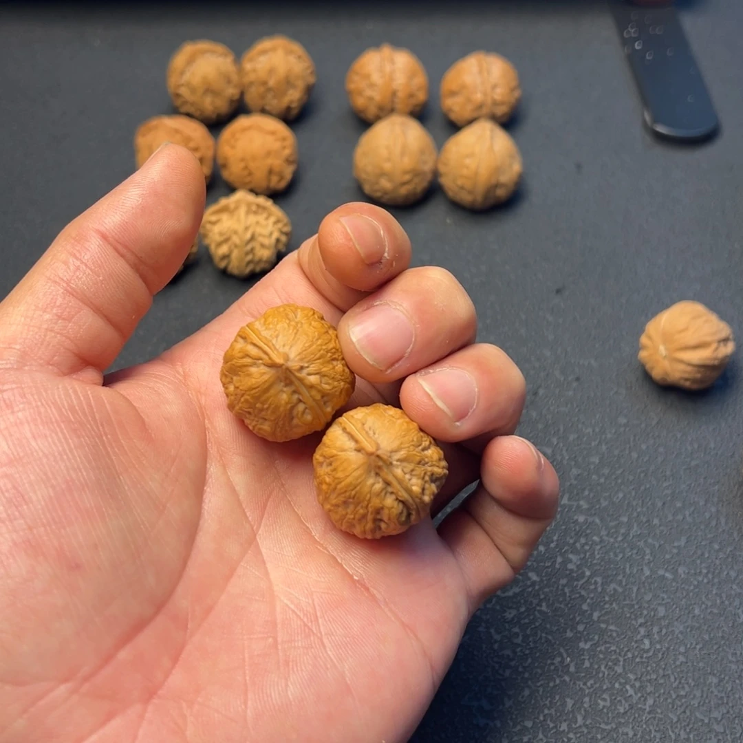 把件文玩核桃小方墩