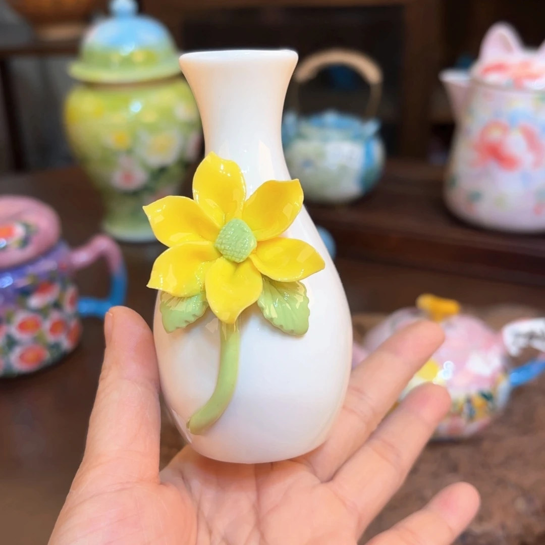 景德镇手绘高温釉下彩陶瓷茶具