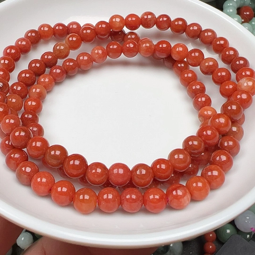 翡翠手链未镶嵌?***?货主老华