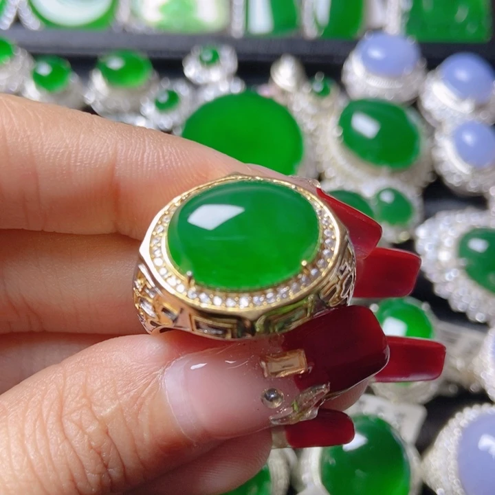 翡翠颈饰银S925镶嵌善****店