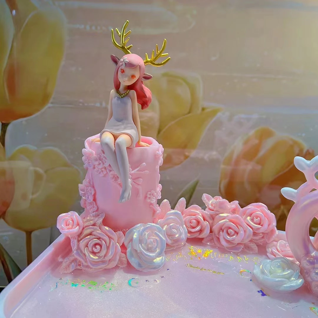 【Z】奶油皇后妮妮成品托盘钥匙扣烟灰缸收纳盒摆台