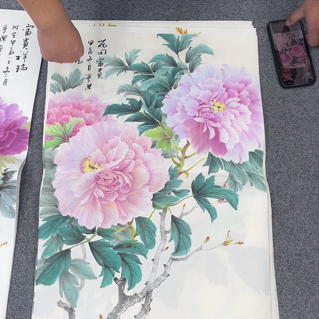 国画纯手绘作品欣赏