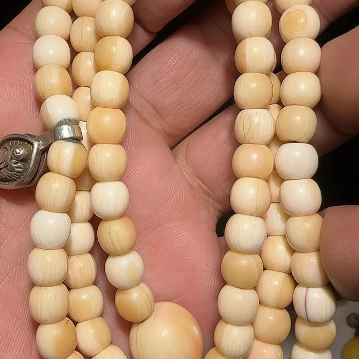 藏区老高白念珠保老