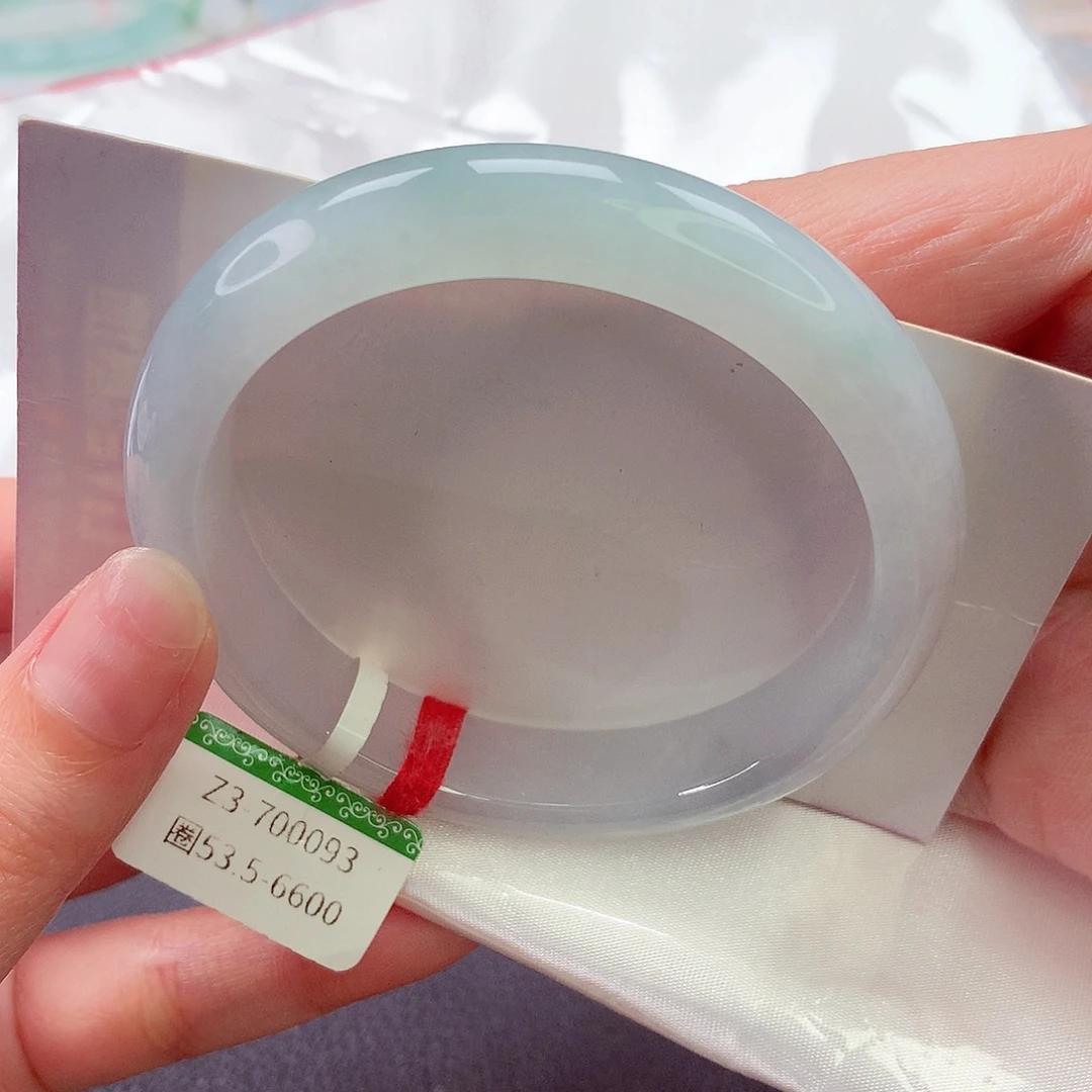 翡翠未镶嵌手镯缅甸天然a货翡翠手镯