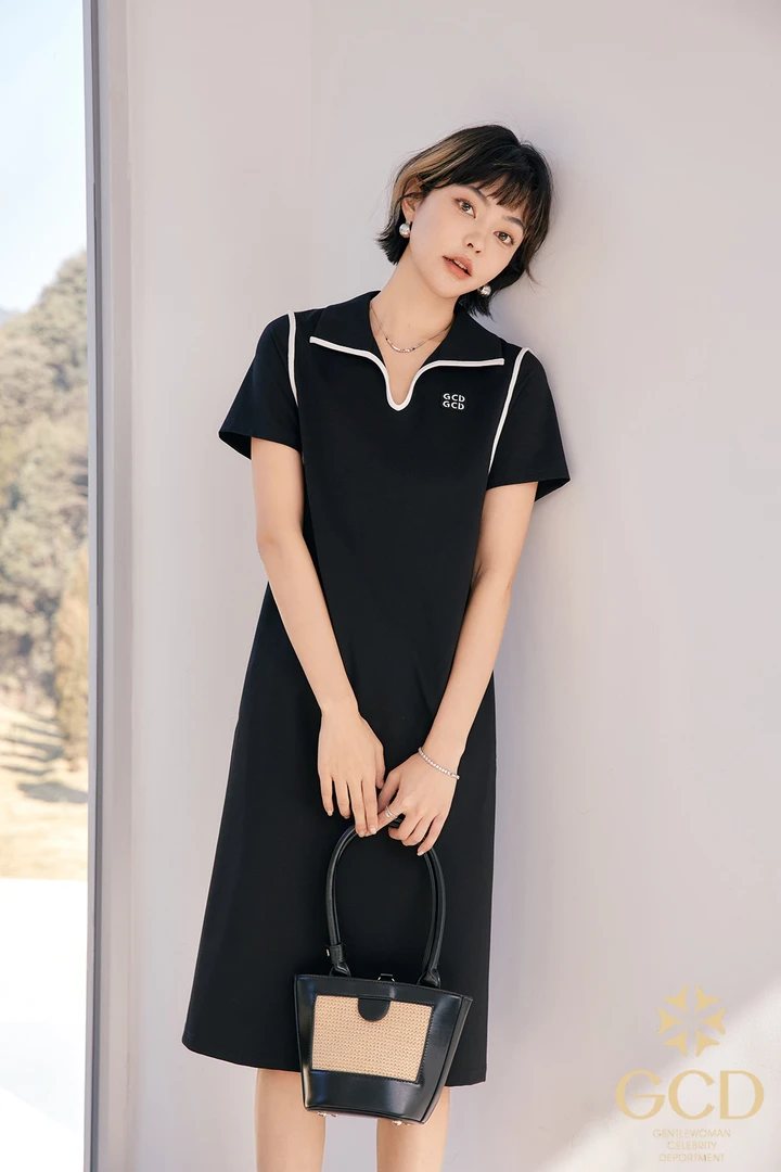 【红姐严选】金诗丹新款时尚连衣裙-25BL2122