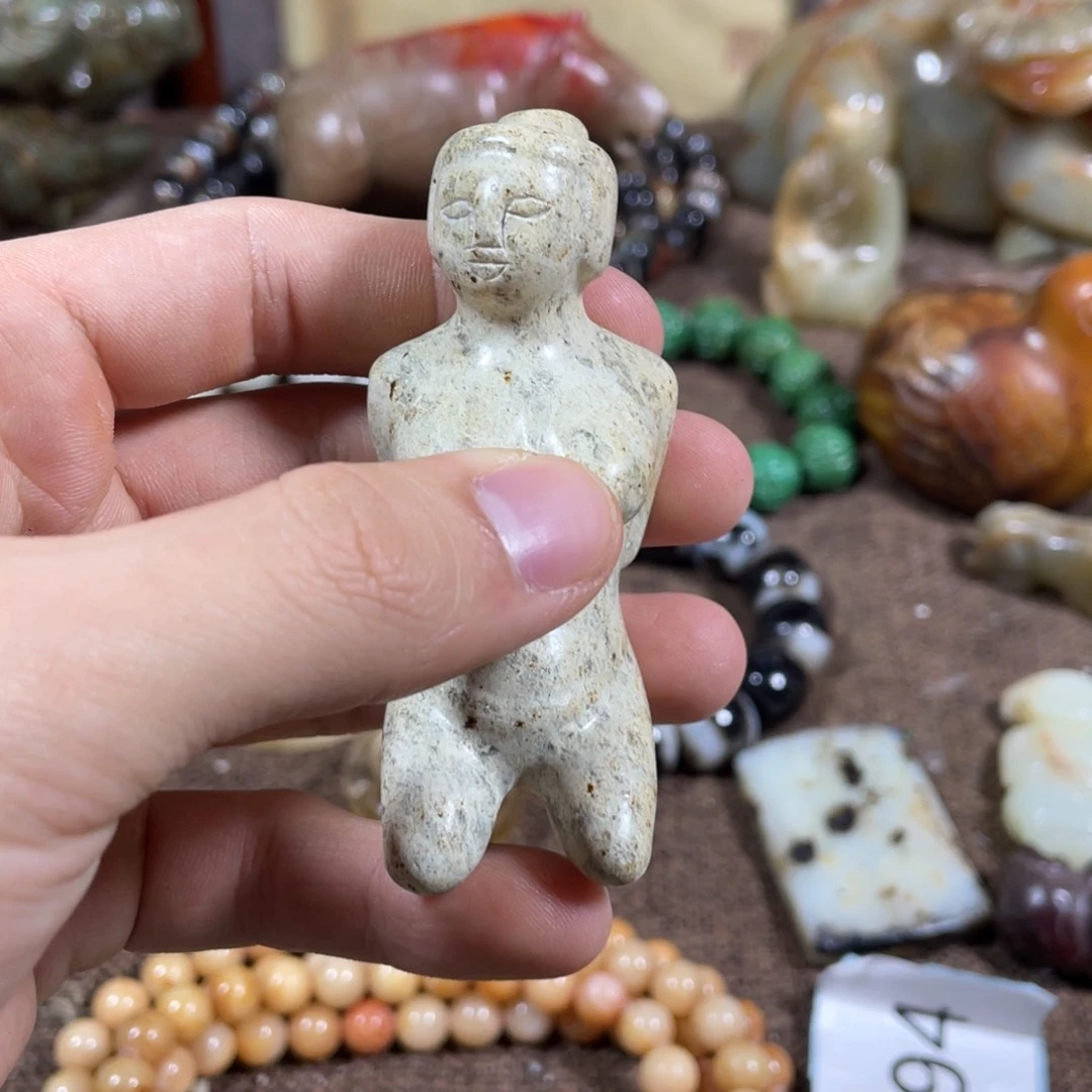 和田玉未镶嵌吊坠(不含链)