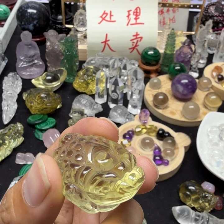 未镶嵌珠宝半成品水晶