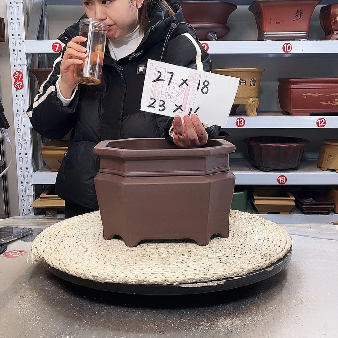 紫砂花盆紫砂花盆