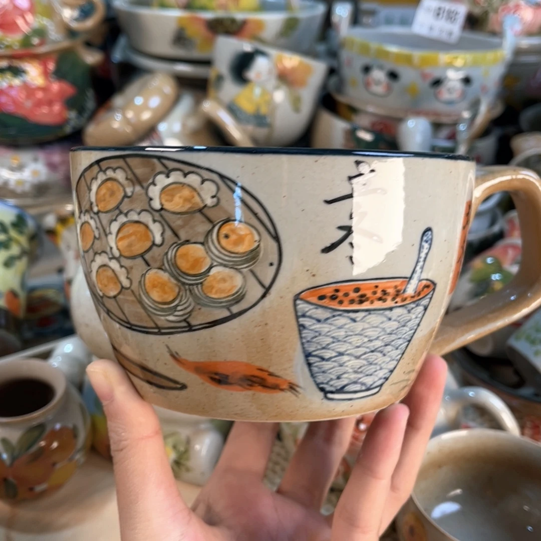 景德镇手工手绘杯