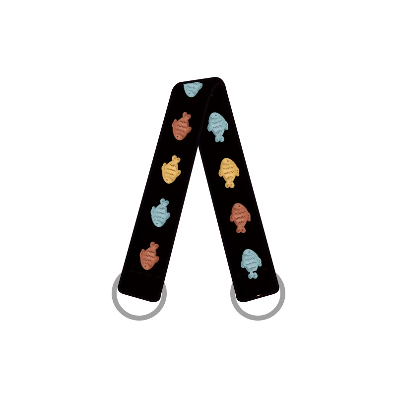 嘉哥 艺术鸭原创细肩带水桶包元宝包环扣斜跨配件延长带