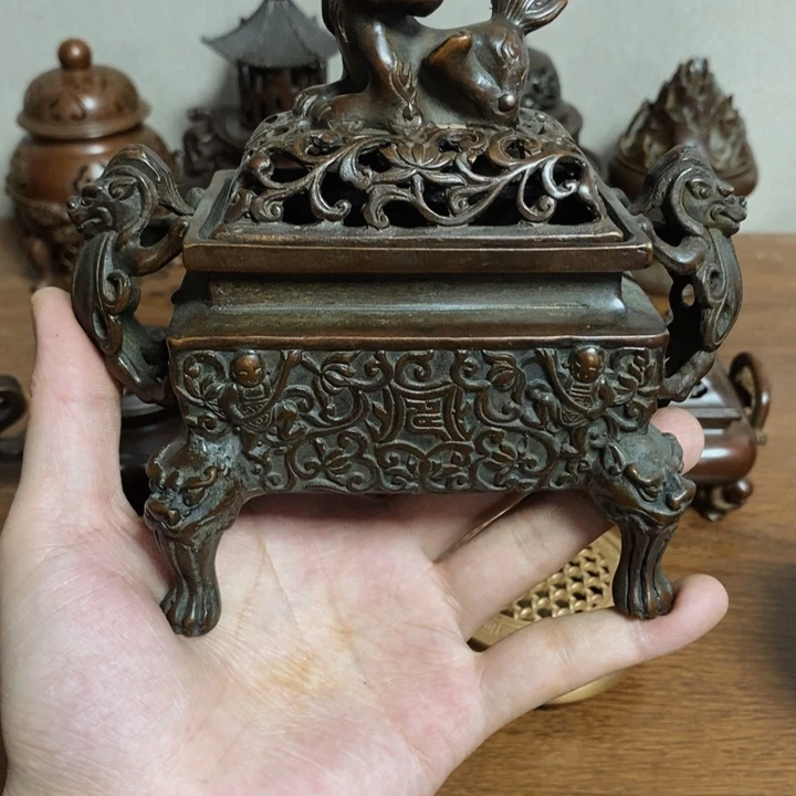 铜盛世铜炉铜器香炉工艺品