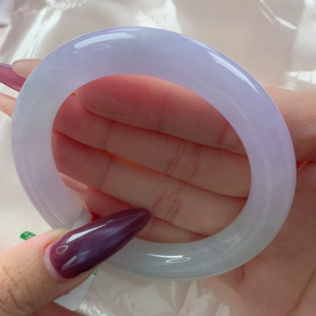 未镶嵌手镯翡翠缅甸天然翡翠A货53.4