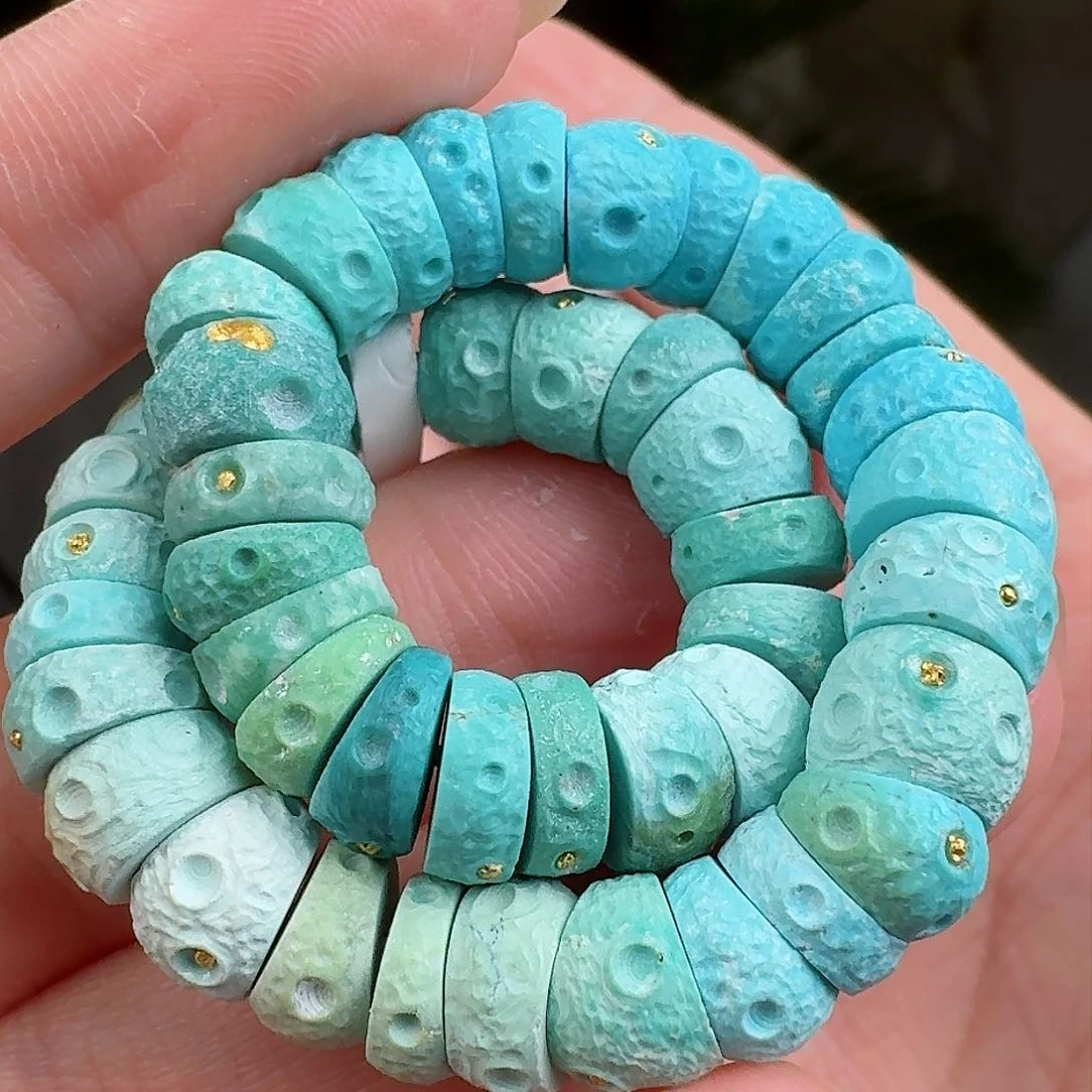 绿松石珠宝奇石未镶嵌