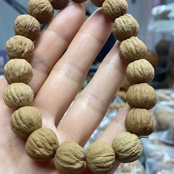 把件文玩核桃猴头手串