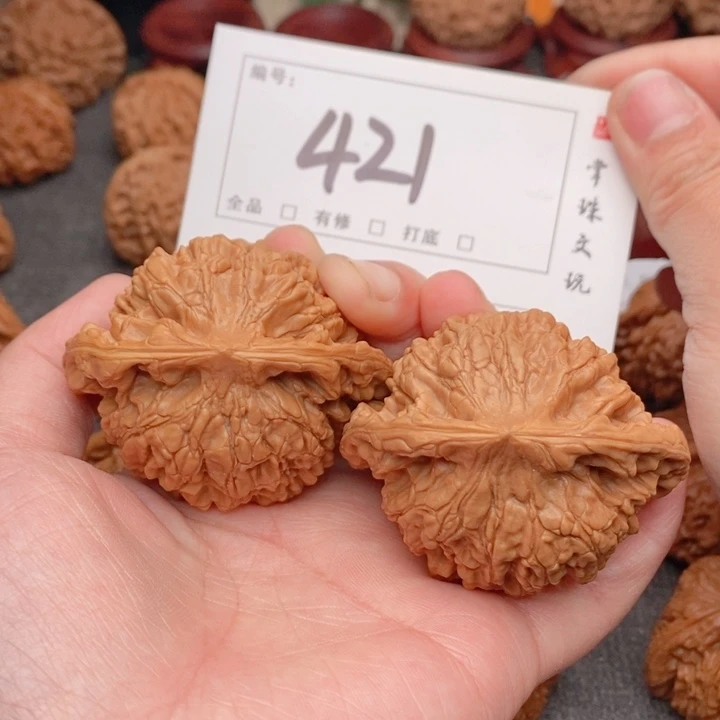 文玩核桃吊坠55官帽421