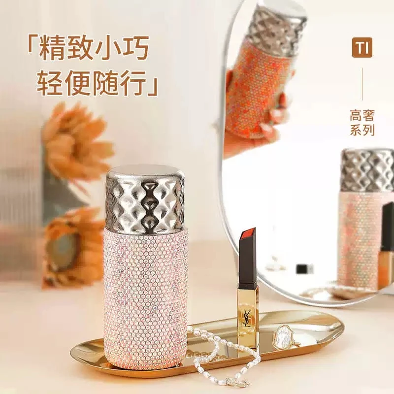 带钻纯钛口袋杯保温杯