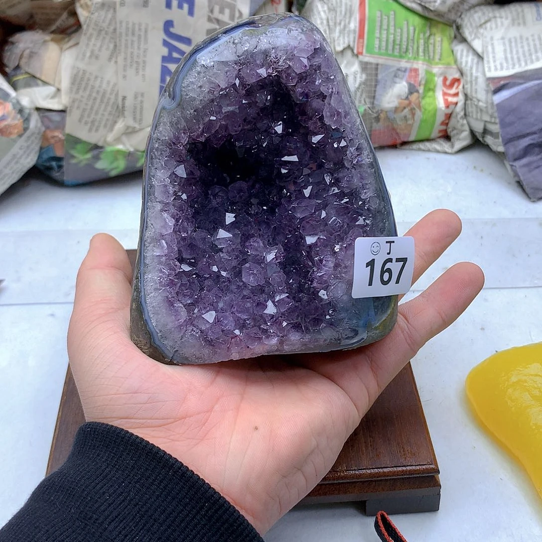 紫晶大型摆件（非配饰）未镶嵌