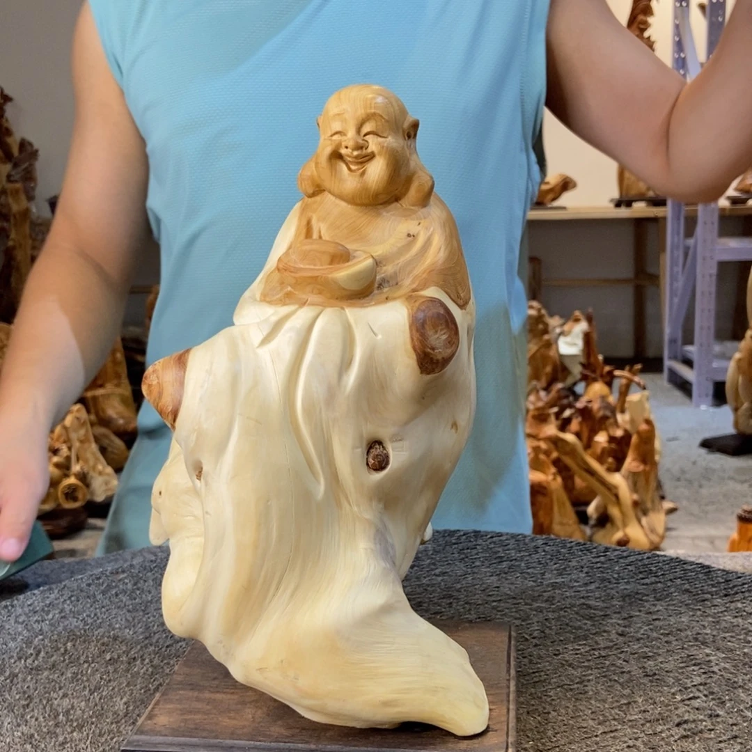 柏木（崖柏）太行崖柏根雕摆件