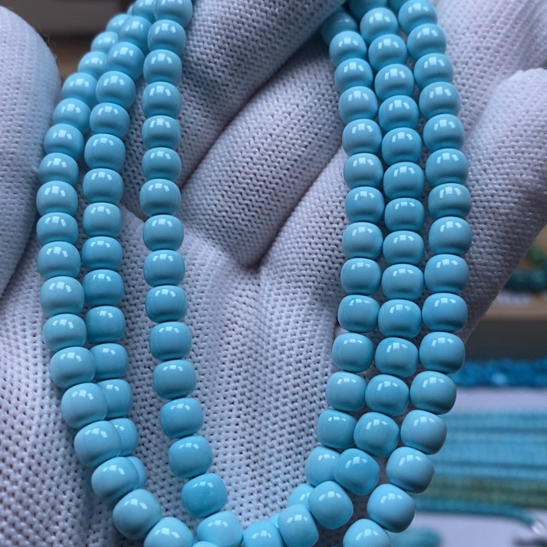 绿松石未镶嵌原矿纯干料绿松石