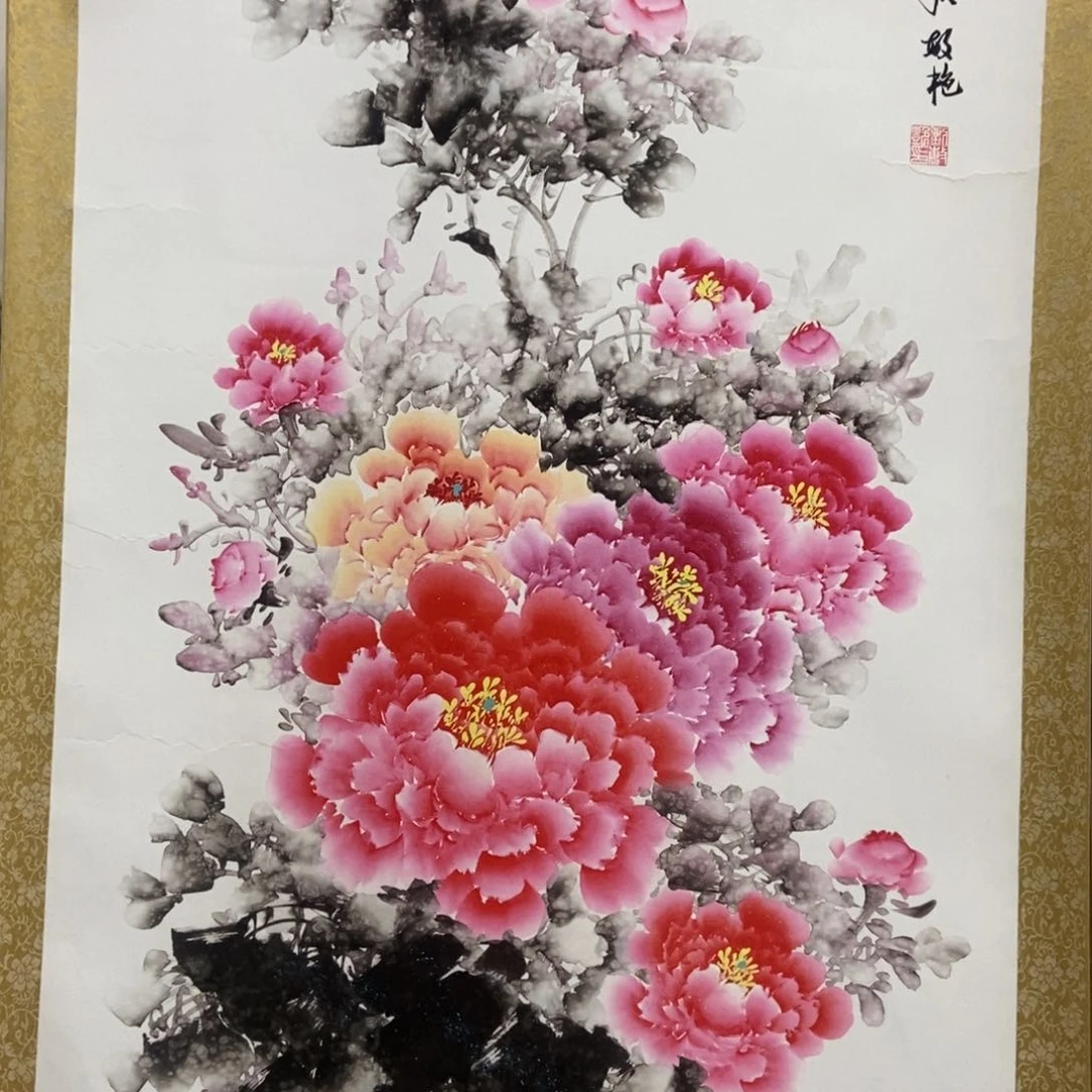 国画y老师手笔手绘作品