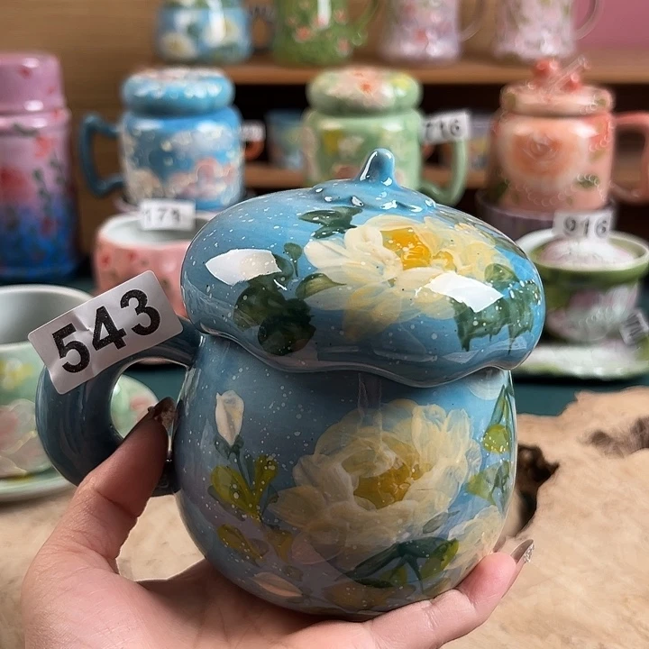 景德镇陶瓷手绘作品543