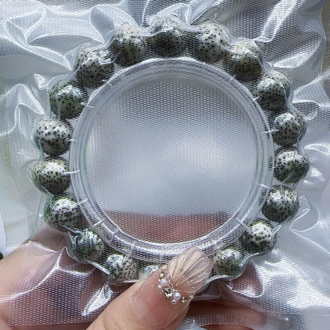 星月菩提手串105王者石玉星月菩提1.2圆单圈