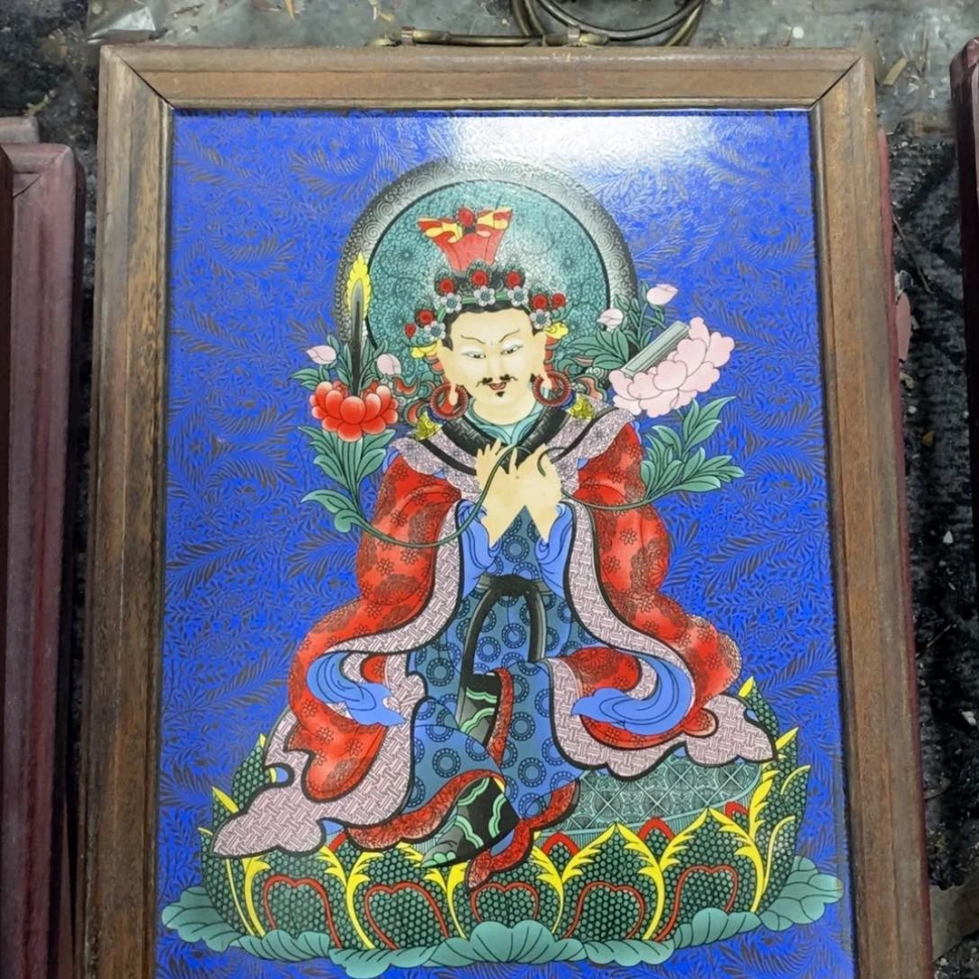 瓷37*28*1景德镇瓷板画柴窑烧制