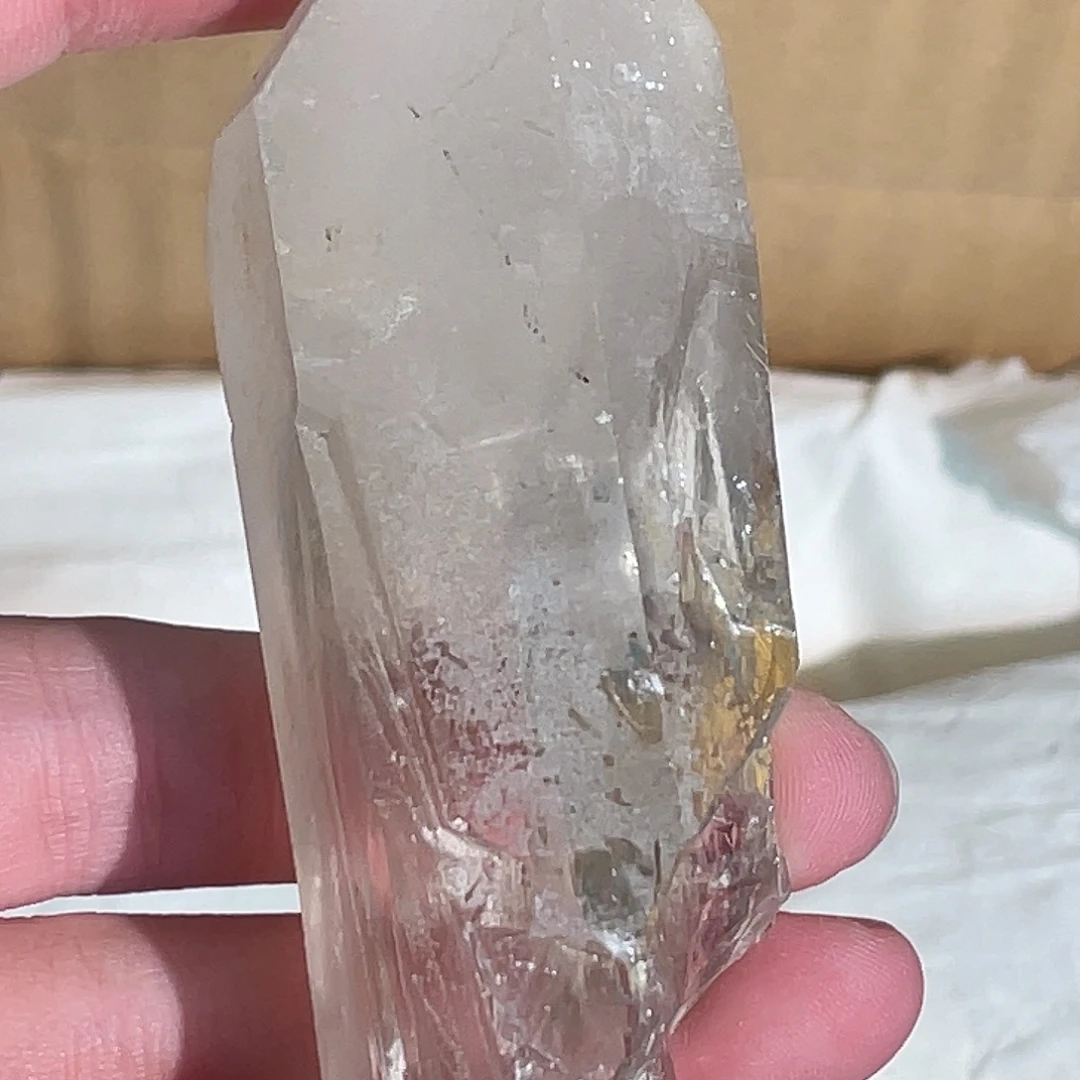 水晶未镶嵌手串晶柱 34号