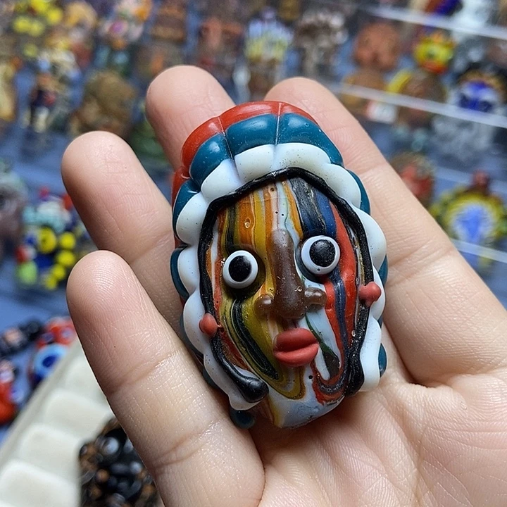 琉璃颈饰爱斯基摩人026