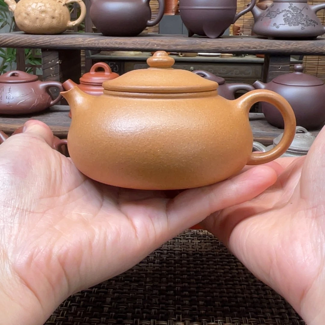 茶壶紫砂宜兴原矿紫砂手工制190