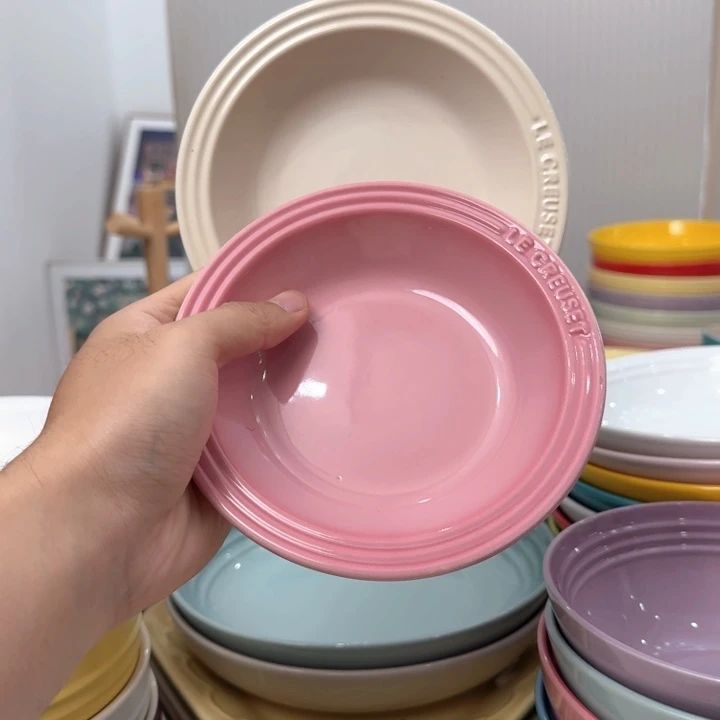 瓷片微瑕2个6英寸的接骨碟