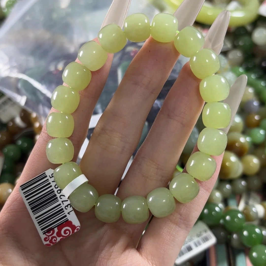 和田玉未镶嵌手链167