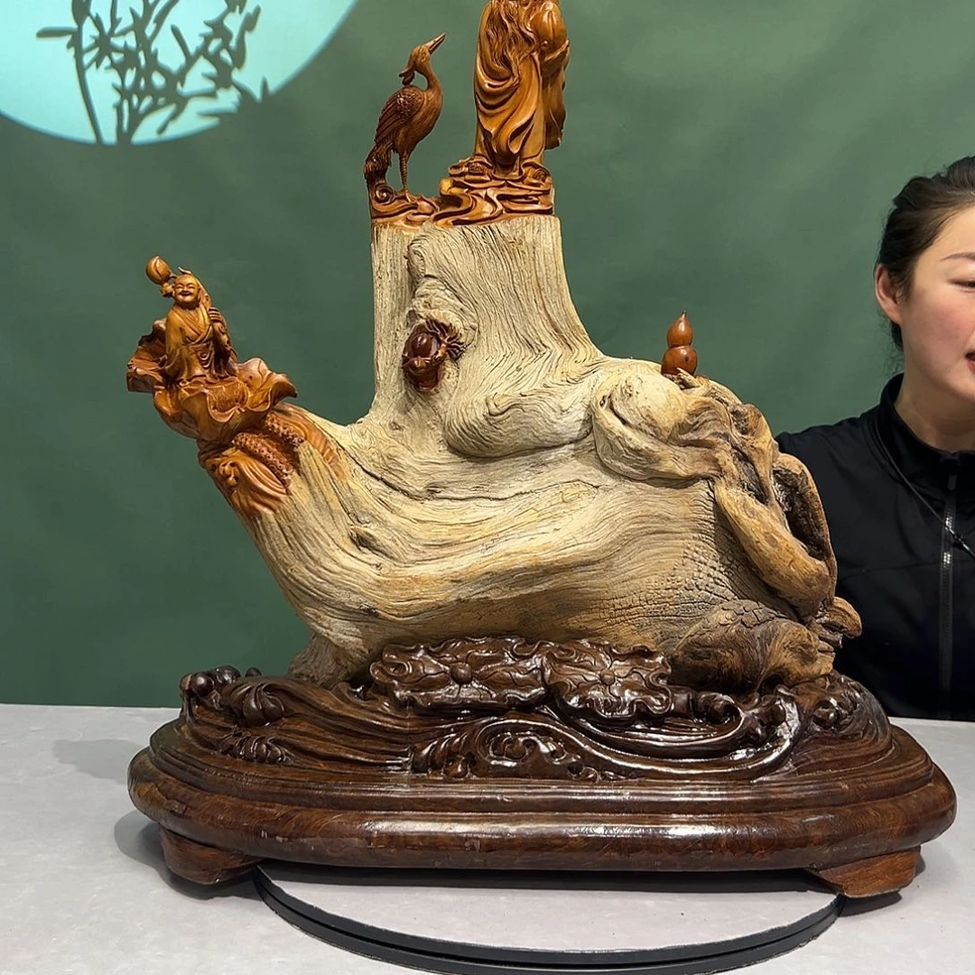 观***9柏木（崖柏）福寿喜乐